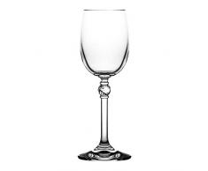 Crystaljulia 04294 Sherrygläser 6er Satz, Bleikristall, Klar