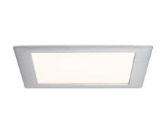 Paulmann 926.10 Premium EBL Set Panel eckig LED 1x8W 2700K 210mm Alu gebürstet 92610 Spot Einbaustrahler Einbauleuchte