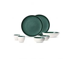 Villeroy & Boch its my match Geschirr-Set, First Love, 7-teilig, Porzellan, grün