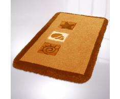 Kleine Wolke 4581316360 Beach Badematte aus Polyacryl grau 60 x 100 cm