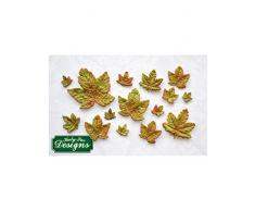 Katy Sue Designs Silikonform „Ahornblätter, für Tortendekorationen, Cupcakes, Naschereien und Süßigkeiten