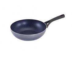 Pyrex Wok Gusto, antihaftbeschichtet, 28 cm, nicht für Induktion geeignet, grau