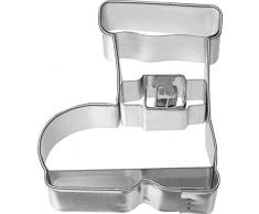 Birkmann 1010706110 Ausstechform Stiefel 6 cm, Kunststoff, Grau, 5 x 3 x 2 cm