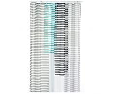 Kela Duschvorhang Lamita, Polyester, türkis, 180 x 200 cm.