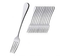 Esmeyer 208-053 12er Pack Menügabel Celine aus Edelstahl 18/10, poliert. Materialstärke 2.5mm