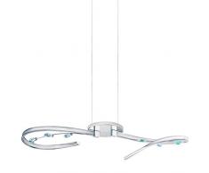 EGLO VALLEMARE 1 Hängeleuchte, Aluminium, 8 W, chrom