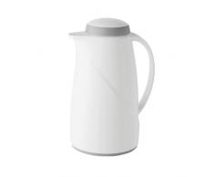 Helios Isolierkanne 1,0 Liter, weiß, Kunststoff, 14.5 x 14.8 x 27.5 cm
