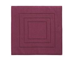 Vossen 1100540864 Feeling - Badeteppich, 60 x 60 cm, grape