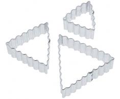 Städter Ausstechform, Weißblech, Silber, 6cm, 3