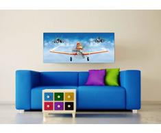AG Design FTDh 0645 Planes Disney, Papier Fototapete Kinderzimmer - 202x90 cm - 1 Teil, Papier, multicolor, 0,1 x 202 x 90 cm