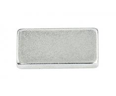 Connex DY7100008 Magnet Neodym, Eckig, Haftkraft 4 kg, 6 Stück, 2 x 1 x 0.3 cm