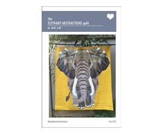 Violet Craft Electric Quilt Company vcr010 der Elefant Abstractions Quilt Muster