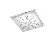 Reality Leuchten R62349106 Dukat A+, LED Deckenleuchte, Metall, 20 watts, Integriert, Chrom, 32 x 7, 5 cm