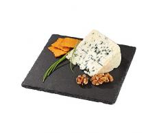 Cilio C296723 FORMAGGIO Käseteller, Steingut, Schwarz