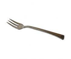 Decor Service Kuchengabel Prestige, Polystyrol (PS), Silber, 11,5 x 1 cm