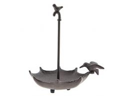 Clayre & Eef 6Y3218 Vogel Vogelbad Kolibri Ca. 23 x 19 x 25 cm