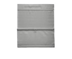 GARDINIA EASYFIX Raffrollo magnetisch inklusive Klettband, Raffgardine, Blickdicht, Alle Montage-Teile inklusive, Grau, 100 x 140 cm (BxH)