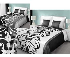 Eurofirany Tagesdecke, Polyester, brown, 220 x 240 x 1 cm