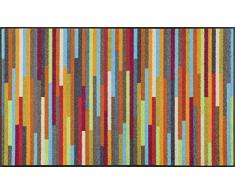 wash+dry Fußmatte Mikado Stripes, 75x120 cm, innen und außen, waschbar, bunt