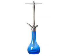 Nargilem 1625 Shiny Blue NPS Shisha, Kristallglas, V2A Edelstahl