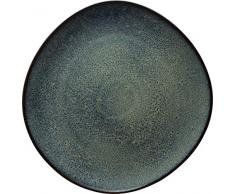 Villeroy & Boch - Lave gris Speiseteller, 28 cm, mit Lave stylisch genießen, Steingut, spülmaschinen-, mikrowellengeeignet, grau