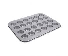 StÃ¤dter We Love Baking Backform Muffin â Mini, Metall, Silber 35 x 27 cm