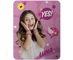 Disney Soy Luna Fleecedecke Kuscheldecke 110 x 140 cm