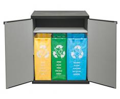 Mongardi 7818C04 Schrank für Mülltrennung
