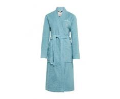 Tom Tailor Kimono Bademantel Größe XL, Aqua, Frottee, Navy grün, XS