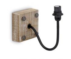 EGLO Wandleuchte, Verschiedene Materialien, Silber