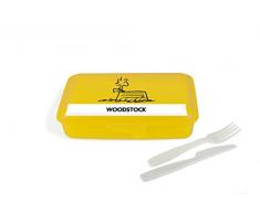 Excelsa 61743 Behälter mit Besteck Woodstock, gelb