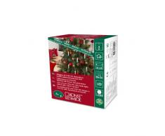 Konstsmide 1915-100 LED Baumbeleuchtung Zusatzset für 1910-100 / 5 weiße Kerzen / für Innen (IP20) / Batteriebetrieben: 5xAA 1.5V (inkl.) / 5 warm weißen Dioden