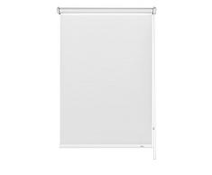 GARDINIA Seitenzug-Rollo zum Abdunkeln, Decken-, Wand- oder Nischenmontage, Lichtundurchlässig, Alle Montage-Teile inklusive, Weiß, 92 x 180 cm (BxH)