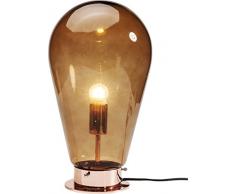 Kare Tischleuchte Bulb, 39835, moderne, große Design Tischlampen, kupfer (H/B/T) 42,5x22x22cm