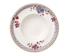 Villeroy & Boch Artesano Provençal Lavendel Suppenteller, 25 cm, Premium Porzellan, weiß/bunt