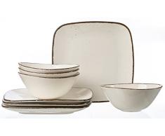 Ritzenhoff & Breker Tafelservice Casa, 8-teilig, Creme
