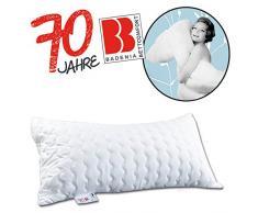 Badenia Kopfkissen 70 Jahre Satin, Baumwollsatin, 40 x 80 cm, weiß