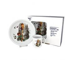 Triptis-Porzellan Rapunzel Kindergedeck, 3 teilig Kindergeschirr