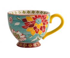 H&H 735493 Mariasole Jumbo-Tasse, Keramik, mehrfarbig, c500