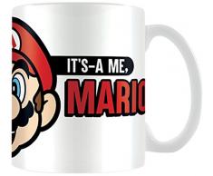 Nintendo Super Its A Me Mario Coffee Mug Kaffeetassen, Keramik, Mehrfarbig, 7.9 x 11 x 9.3 cm