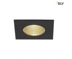SLV LED Einbaustrahler PATTA I, dimmbar | LED Spot, Einbau-Leuchte, Deckenstrahler für Flur, Wohnzimmer, Küche, Badezimmer-geeignet | LED Deckenleuchte, 1flammig, LED Inside, EEK A-A++, IP65-geschützt