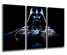 Wandbild - Star Wars, Darth Vader, 97 x 62 cm, Holzdruck - XXL Format - Kunstdruck, ref.26022