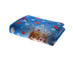 Frozen CF351001063 Tagesdecke, Polyester, Hellblau, 170 x 260 cm