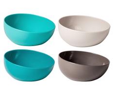 VIGAR Taula Set Snackschale aus Kunststoff, 4 Stück