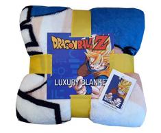 Dragon Ball Z Fleecedecke, Polyester, Mehrfarbig, 100 x 150 cm