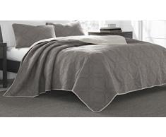 Eddie Bauer Axis Quilt Set, Twin, Grey
