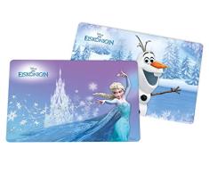 Disney Frozen, 2 Stück Platzset, Kunststoff, Mehrfarbig, 29 x 43 x 0.2 cm