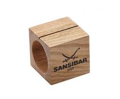 RÖSLE Eiche Serviettenringe Sansibar 2-TLG, Holz, 120 x 60 x 60 cm, 2-Einheiten