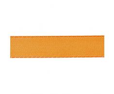 Deko AS GmbH Taftband ohne Draht - orange - 15 mm - Rolle 50 m - 8391 35-R 015
