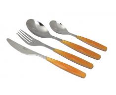 Pradel Excellence 2090O Besteck-Set Excellence 24-teilig, oranger Griff